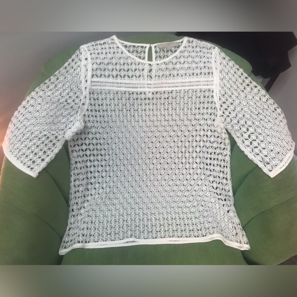Loft Knit Top sz L